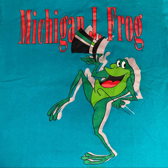 Vintage wb Warner bros Michigan j frog t - Picture 2 of 6